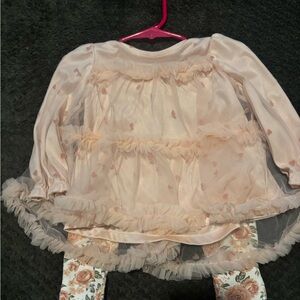 Pink Ruffled Baby Dress